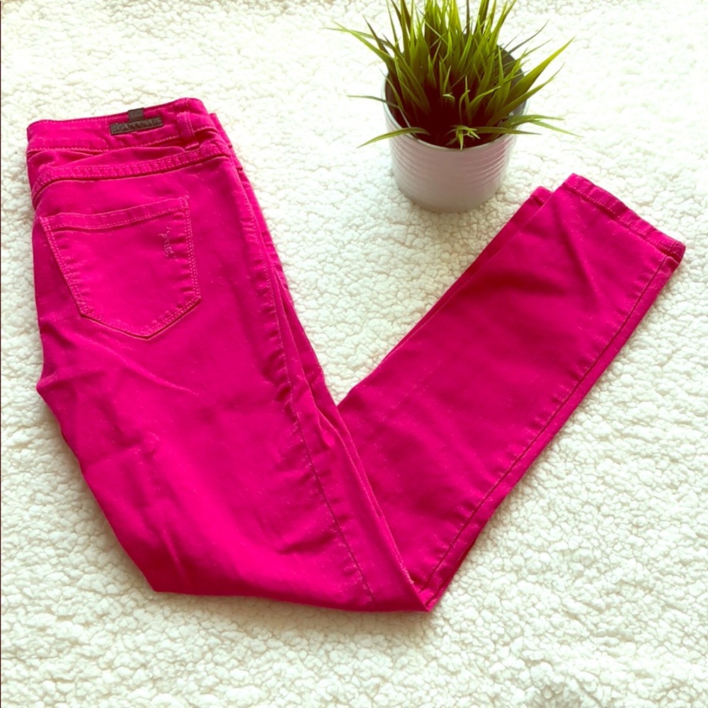 Lauren Conrad Pink Skinny Jeans